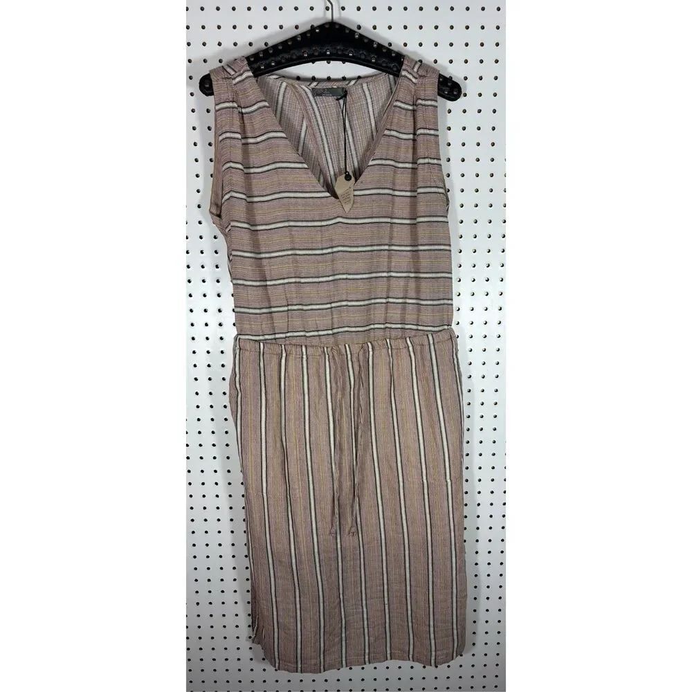 PrAna Ecotropics Pockets Key Hole Back Earth dress size S